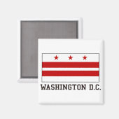 Washington DC Magnet (Vorderseite/Rückseite)