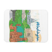 Washington DC Magnet (Horizontal)