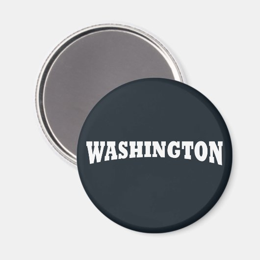 Washington DC Magnet (Vorderseite/Rückseite)