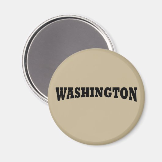 Washington DC Magnet (Vorderseite/Rückseite)