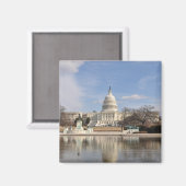 Washington DC Magnet (Vorderseite/Rückseite)