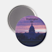 Washington DC Magnet (Vorderseite/Rückseite)