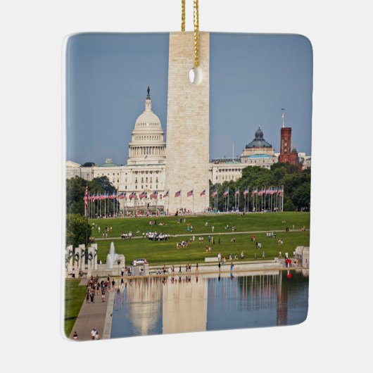 Washington DC Mall Keramikornament (Rechts)