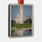 Washington DC Mall Ornament Aus Metall (Rechts)