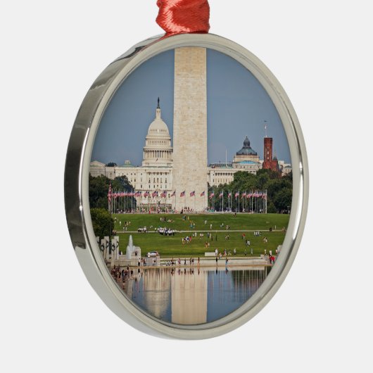 Washington DC Mall Ornament Aus Metall (Rechts)