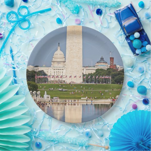 Washington DC Mall Pappteller (Party)