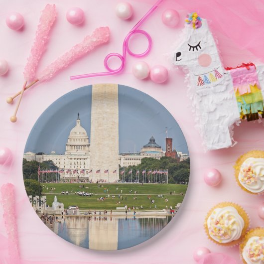 Washington DC Mall Pappteller (Party)