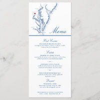 Washington DC Map Elegant Navy Script Wedding