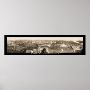 Washington DC-Monument-Foto 1905 Poster