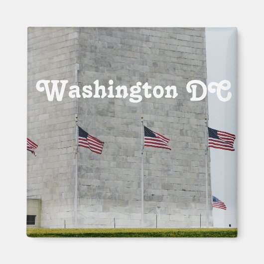 Washington DC Monument Magnet (Vorne)