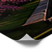 Washington DC Monumente Capitol Skyline Poster (Ecke)