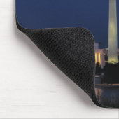 Washington DC nachts Mousepad (Ecke)
