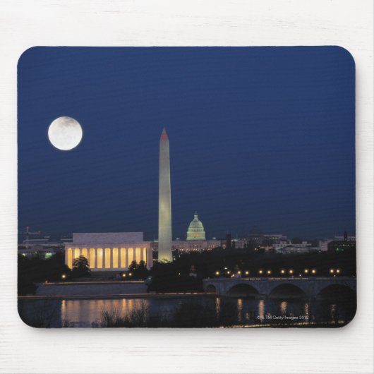 Washington DC nachts Mousepad (Vorne)
