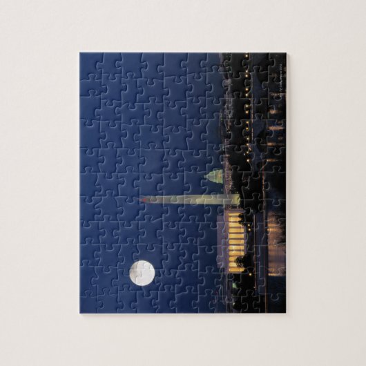 Washington DC nachts Puzzle (Vertikal)