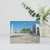 Washington, DC, National WWII Memorial Postkarte (Stehend Vorderseite)