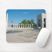 Washington, DC, nationales WWII Denkmal Mousepad (Mit Mouse)