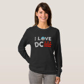 Washington DC Native  I Love my Hometown  Washingt T-Shirt (Vorne ganz)