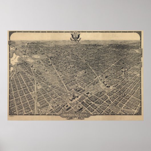 Washington DC (Olsen) 1923 MED QUALITY (siehe Anme Poster (Vorne)