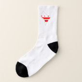 Washington DC Outline Map and Flag Socken (Links - Außen)