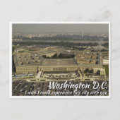 Washington DC Pentagon Postkarte (Vorderseite)