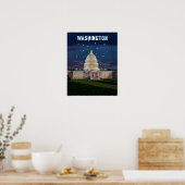 Washington DC Plakat (Küche)