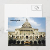 Washington DC Postcard Postkarte (Vorne/Hinten)