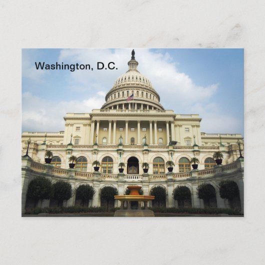 Washington DC Postcard Postkarte (Vorderseite)