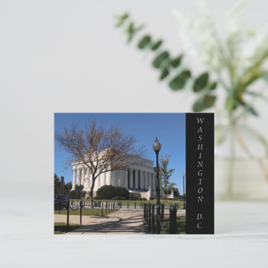 Washington DC Postcard Postkarte (Stehend Vorderseite)