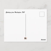 Washington DC Postcard Postkarte (Rückseite)