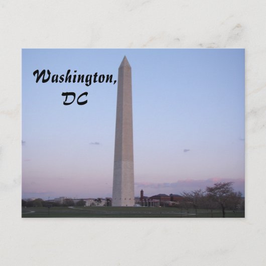 Washington, DC Postcard Postkarte (Vorderseite)