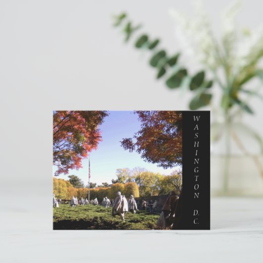 Washington DC Postcard Postkarte (Stehend Vorderseite)