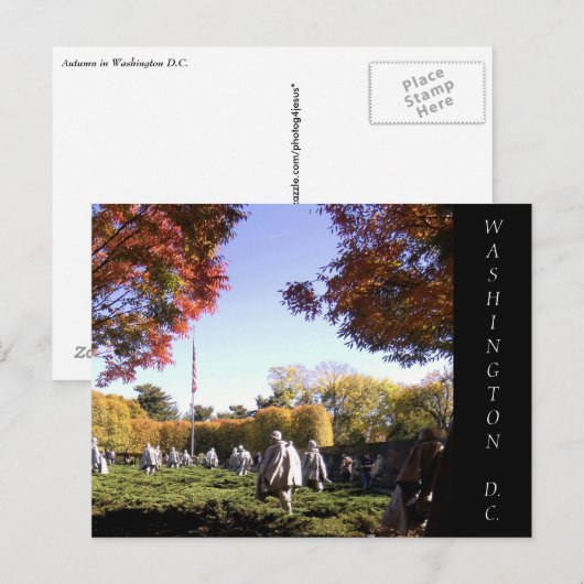 Washington DC Postcard Postkarte (Vorne/Hinten)