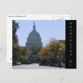 Washington DC Postcard Postkarte (Vorne/Hinten)