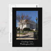 Washington DC Postcard Postkarte (Vorne/Hinten)