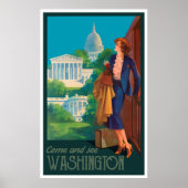 Washington DC Poster (Vorne)