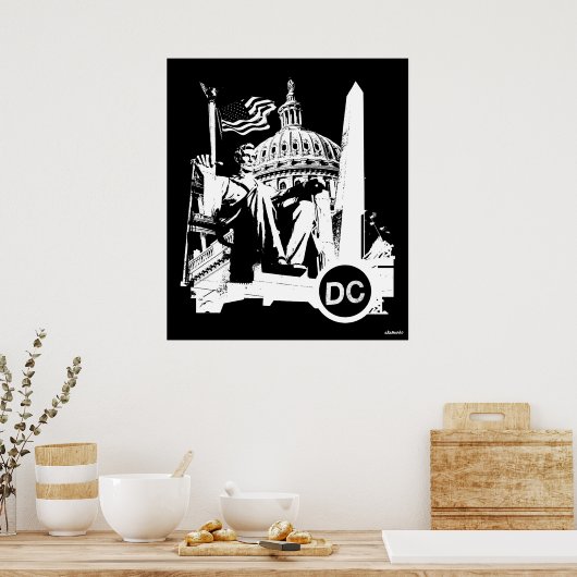 Washington DC Poster (Küche)