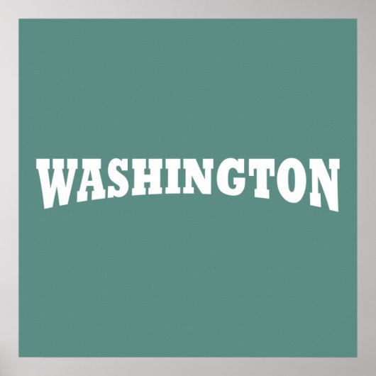 Washington DC Poster (Vorne)
