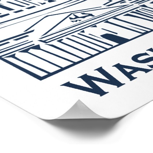 Washington DC Poster (Ecke)