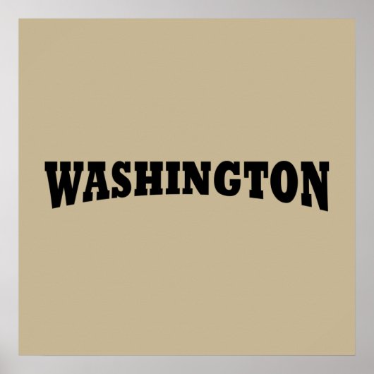 Washington DC Poster (Vorne)