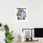 Washington DC Poster (Heimbüro)