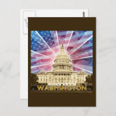 Washington DC Postkarte (Vorne/Hinten)