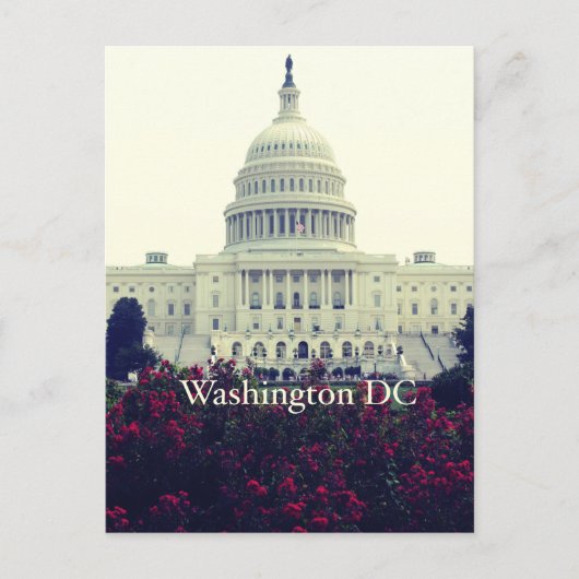 Washington DC Postkarte (Vorderseite)