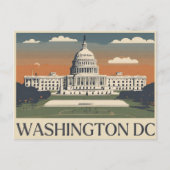 Washington DC Postkarte (Vorderseite)