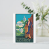 Washington DC Postkarte (Stehend Vorderseite)