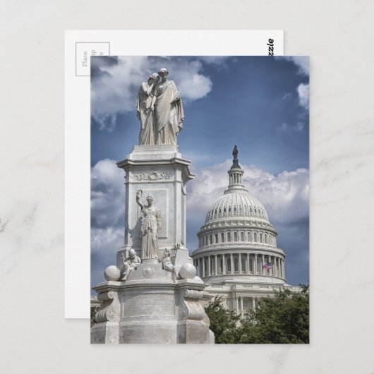 Washington DC Postkarte (Vorne/Hinten)