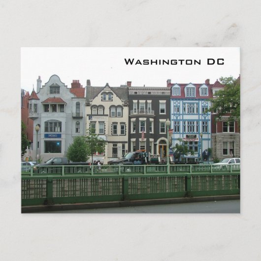 Washington DC Postkarte (Vorderseite)