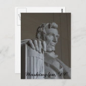 Washington DC Postkarte (Vorne/Hinten)