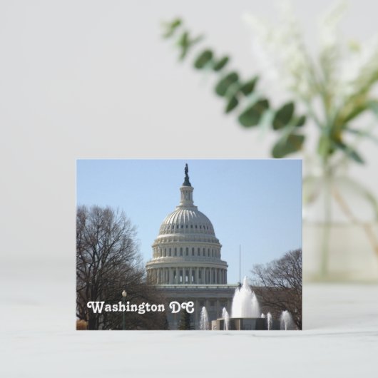 Washington DC Postkarte (Stehend Vorderseite)