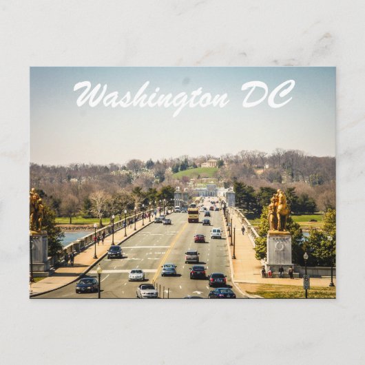 Washington DC Postkarte (Vorderseite)