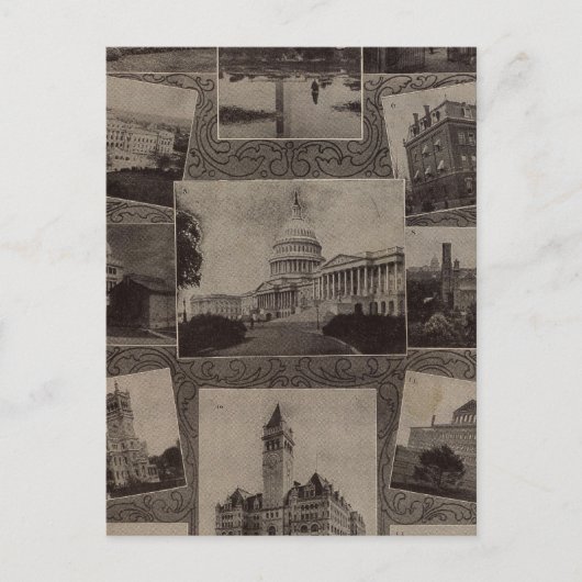 Washington, DC Postkarte (Vorderseite)